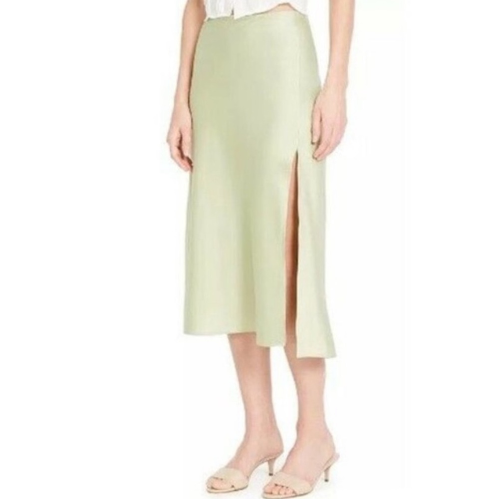 Danielle Bernstein x Macy’s silk midi skirt size S